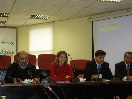 Ομιλητές στα εγκαίνια του Περιφερειακού Γραφείου στο Δήμο Χαλανδρίου